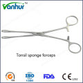 E. N. T Laryngoscopy Instrumets Tonsil Sponge Forceps